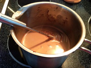 Epicure's little pot is perfect for making hot chocolate. 